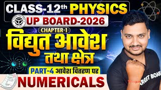 विद्युत आवेश तथा क्षेत्र | Physics Class 12 Chapter 1 Up Board | Electric charge and field Class 12
