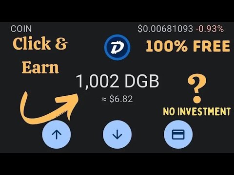 How I Claimed Free $1000 DGB Token in 5 MINUTES | Free Airdrop In Trust wallet
