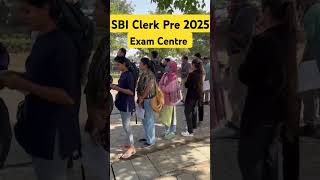 SBI Clerk Pre 2025 Exam Analysis Live From Exam Centre 🔥 #sbipoprelimsexamanalysis #shortvideo