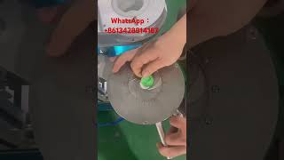 #Semiautomaticround soap packaging machine, handmade soap packaging machine, #soapmachine.