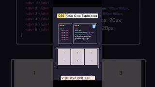 CSS Gap in 20 Seconds! | Grid & Flexbox Shortcut
