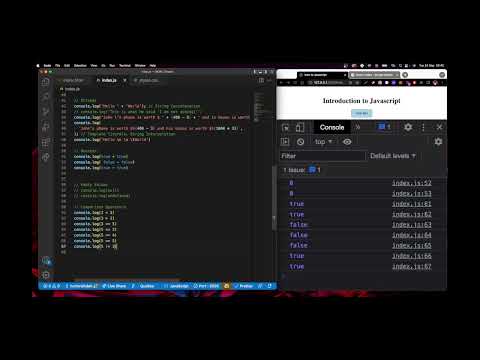Introduction to Javascript || OiCodebootcamp Web Development Class Live Stream