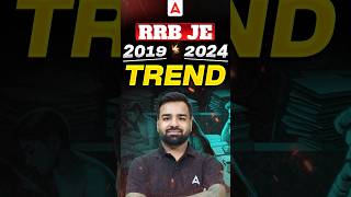 RRB JE 2019 vs 2024 Trend Analysis | Exam Pattern Change | #RRBJE #JE2024 #PYQs