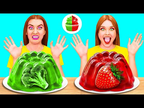 जेली केक सजाने की चुनौती Hahanom Top Challenges