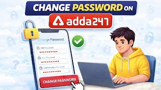 How to change password in web | कैसे use करें ? Adda Education
