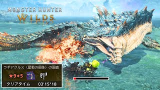 スラアクの常識と★9ラギアを破壊するハンター【MHWilds/モンハンワイルズ/TA/speedrun】