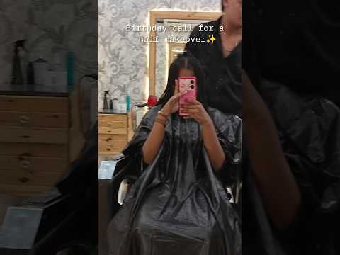 Getting a new *HAIRCUT 💇‍♀️💁yayy became a pretty lil gurl🎀 #haircut #salon #newdelhi #shortvideo 👍