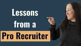 Recruiting tips - Lessons for HR