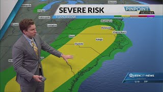 Tracking: Strong and damaging winds, possible isolated tornadoes Friday