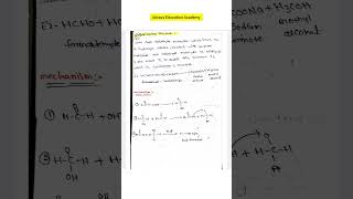 Cannizzaro reaction with mechanism | complete topic answer #alwayseducationacademy #exam #chemistry