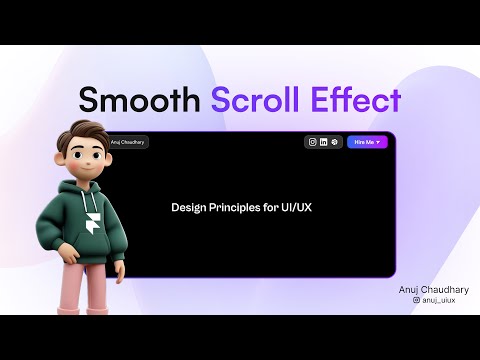 Rotation scroll effect | Multiple scroll transform effect | Multi-trigger scroll #framer #design