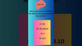Quiz No. 24 | Test Your Networking Knowledge! | CCNA Quiz #networking #ccna