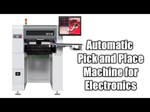 Automatic Pick and Place Machine for Electronics Circuits SMD Components
