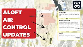 Aloft Air Control Now Shows Restricted Areas, MOAs & Military Routes