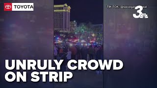 Court records show man charged in weekend Las Vegas Strip incident