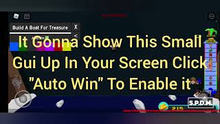 Build A Boat For Treasure Auto Win Script Arceus x