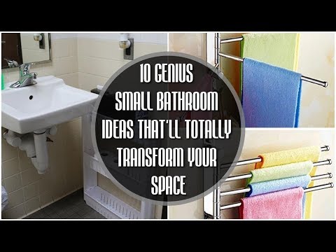 10 GENIUS SMALL BATHROOM IDEAS THAT'LL TOTALLY TRANSFORM YOUR SPACE