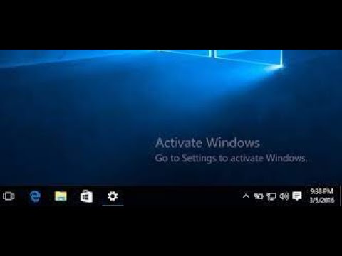 how to solve windows activation problem in windows 10
