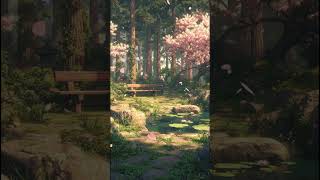 🌿my secret place🌿#chillmusic #peacefulvibes #anime #backgroundmusic #fantasy #music #calmstart