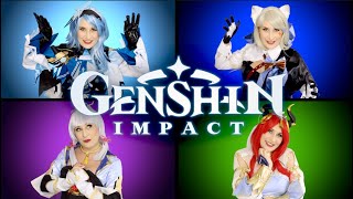 GENSHIN IMPACT Emberfire Cosplay Cover | 'The Song Burning in the Embers' (Just Josie Jo Cover)
