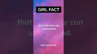 Do Girls really have a Secret Code Language? Let me know in the comments 👇#shorts #girlfacts   Facts