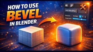 How To Use Bevel in Blender | Bevel Tool & Bevel Modifier Explained (Beginner Tutorial)