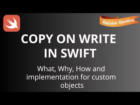 Copy on Write in Swift | iOS