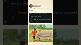 Bro, don't implement like that #ProgrammingMemes #devlife #cleancode