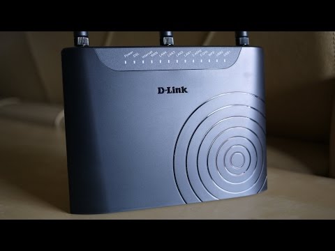 New D Link DSL 2877AL Dual Band Wireless Modem Router Unboxing