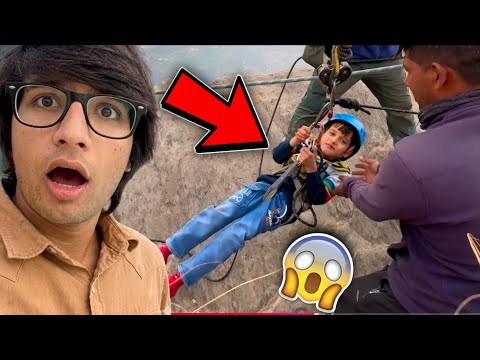 Kunali Jipline Se Latak Gaya 😱 Aage Dekho Kya Hua 😱 #kunalijoshi #souravjoshivlogs 