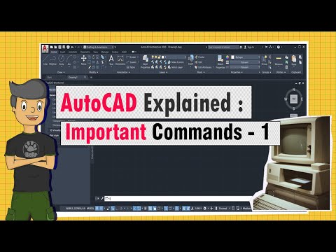 AutoCAD Explained: Important Commands - 1