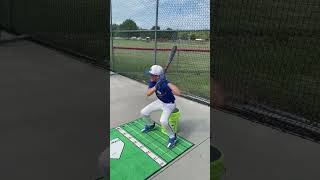 🚨⚾️ Hitting drill to help players stay in their legs.⚾️🚨