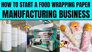 How to Start a Food Wrapping Paper Manufacturing Business | Earn ₹2 Lakh a Month from Home