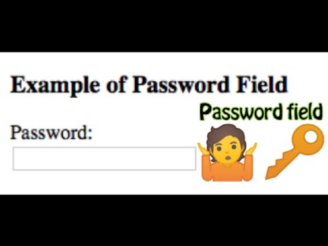 Password Field || HTML||Password|| Basics of HTML||Tags of HTML||Notepad