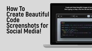 How to Create Beautiful Code Screenshots for Social Media [easy]