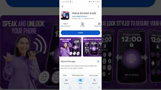 Voice Screen Lock App 🔒 | Unlock Your Phone With Your Voice | Best Android App 2025