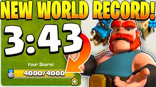 NEW Clan Games WORLD RECORD! (Clash of Clans)