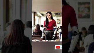 "Test of robot waiters in the restaurant #Ars2025" 🦾✨#robot #humanoidrobot #short #viral #humanrobot