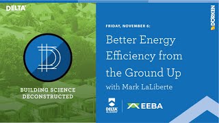 Preview: Better Energy Efficiency from the Ground Up