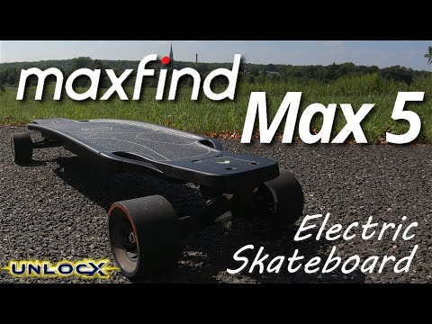 MaxFind Max 5 Electric Skateboard | Micro Mobility Review