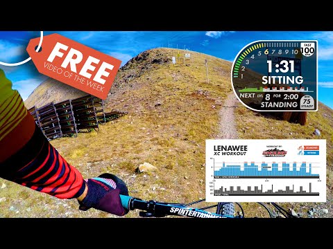 FREE Mountain Bike Spin Video for indoor cycling. Lenawee FPV XC  Workout