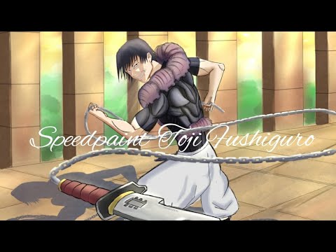 Speedpaint Toji Fushiguro