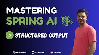 Spring AI Tutorial : 06 - Structured Output