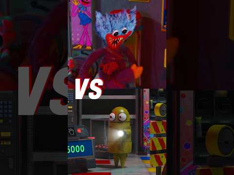 Poppy Playtime: Chapter 5 - Who will win? Who's stronger? #poppyplaytimechapter5 #huggywuggy