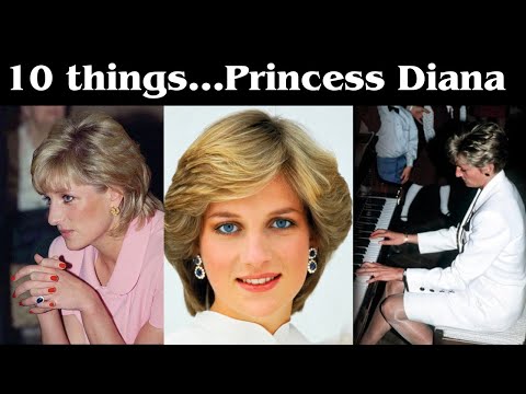 10 things you didn't know about Princess Diana