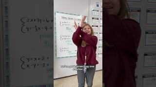 Solving systems of equations by graphing #iteachalgebra #math #mathematics #algebra #iteachmath