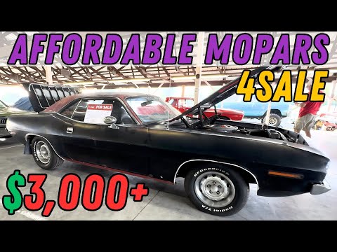 Affordable Mopars for Sale at the Chrysler Nationals | Mopar Prices at the 2025 Carlisle Swap Meet