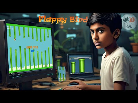 How to create a Flappy Bird game using HTML and CSS || Website Developer #htmlcssandjavascript