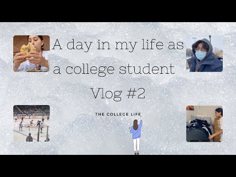 the horrible laundry machines, hockey, and delicious food :) | RIT | vlog #2