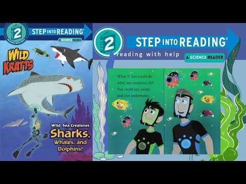 Wild Sea Creatures Sharks, Whales, and Dolphins! (Wild Kratts)